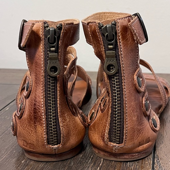 Bed Stu Brown Leather Sandals - Picture 7 of 8